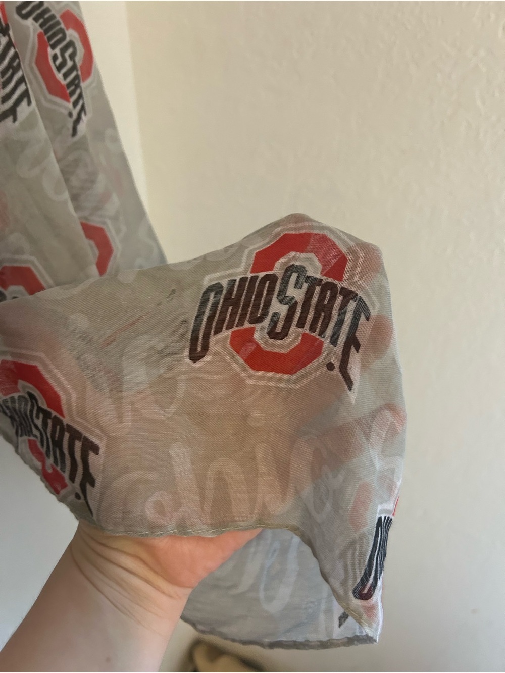 Ohio State Infinity Scarf - Picture 2 of 3